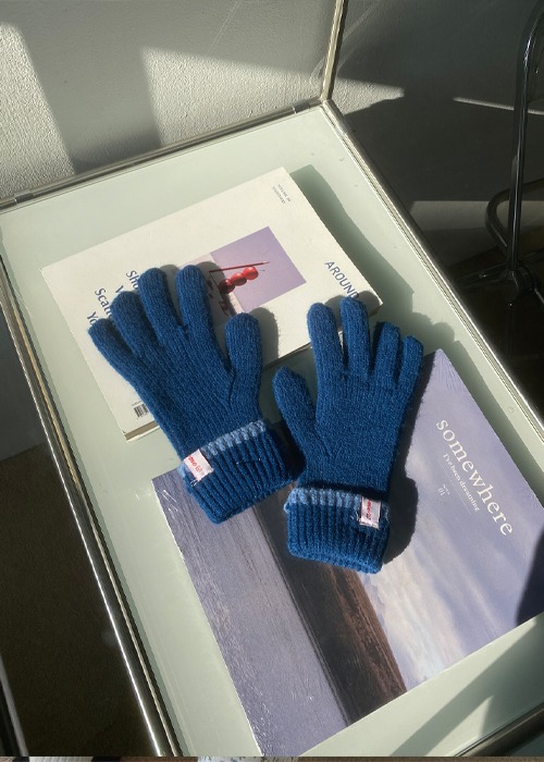 Finger Hole Gloves(6color)