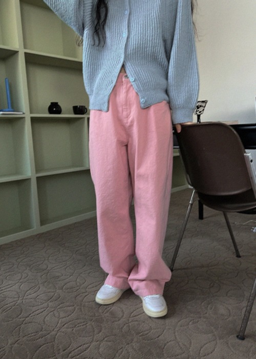 Adjustable Cotton Pants(4color)