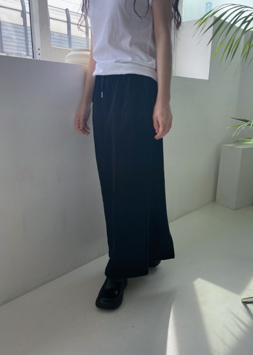 [Sale]H-Line Slit Skirt(3color)