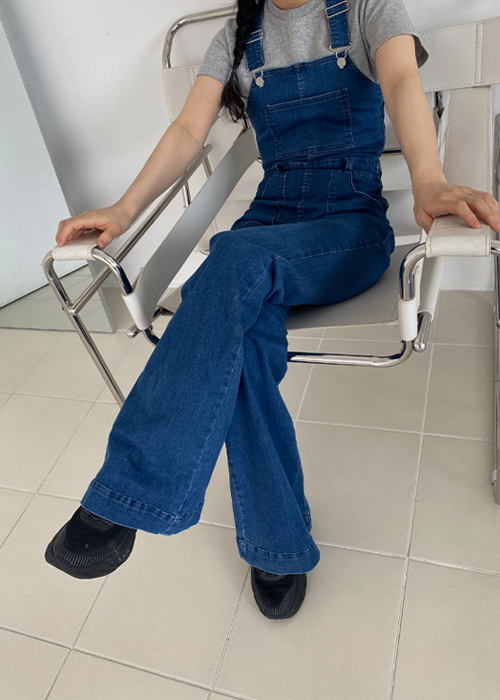 Blue stretch Overall